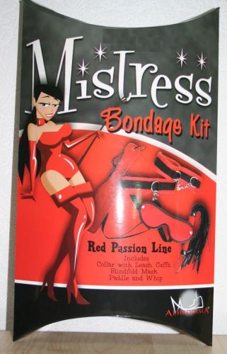 Набор БДСМ Mistress Bondage kit Красный