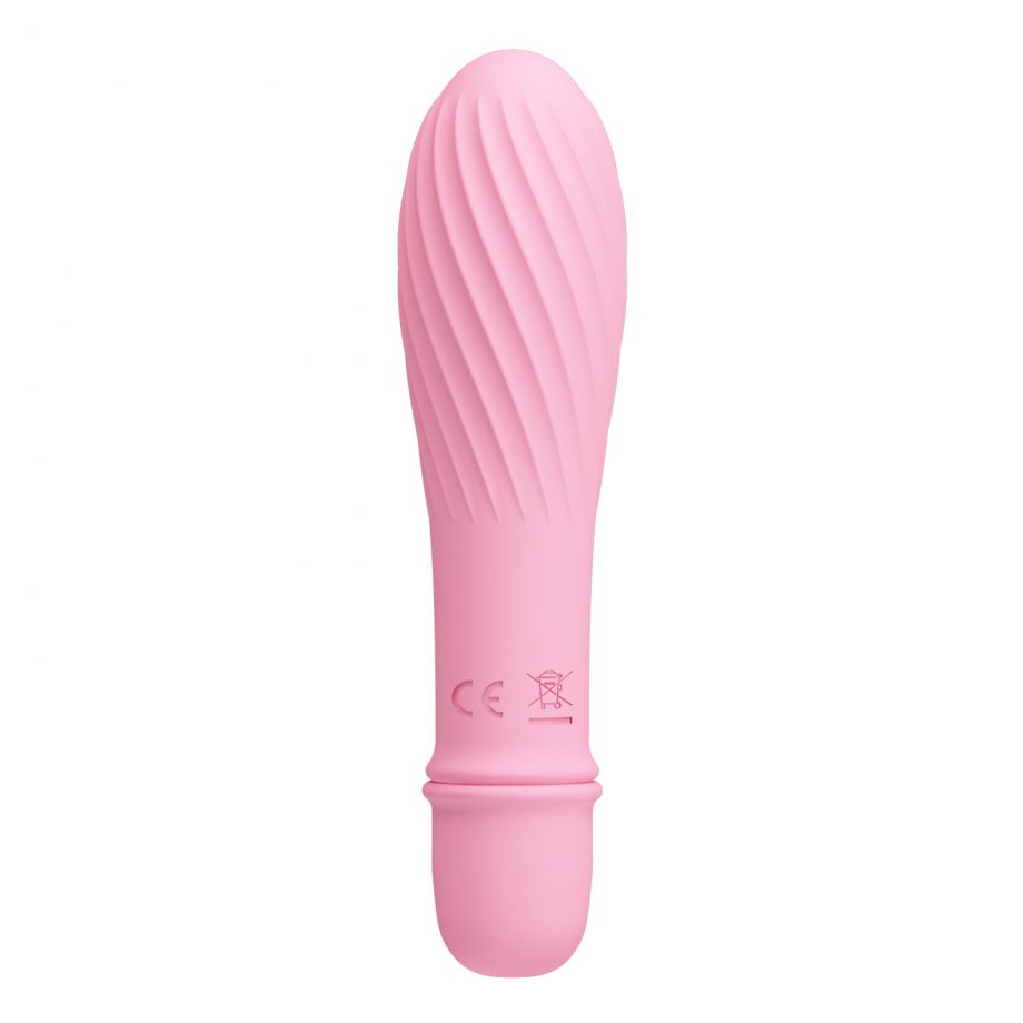 вибратор mini silicone "буравка"