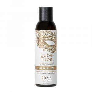 лубрикант на водной основе с эффектом естественной смазки "lube tube human lube", orgie