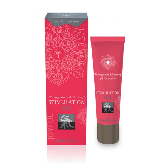 shiatsu stimulation gel pomegranate & nutmeg стимулирующий гель для двоих