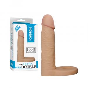 насадка на член для двойного проникновения "double 3", lovetoy