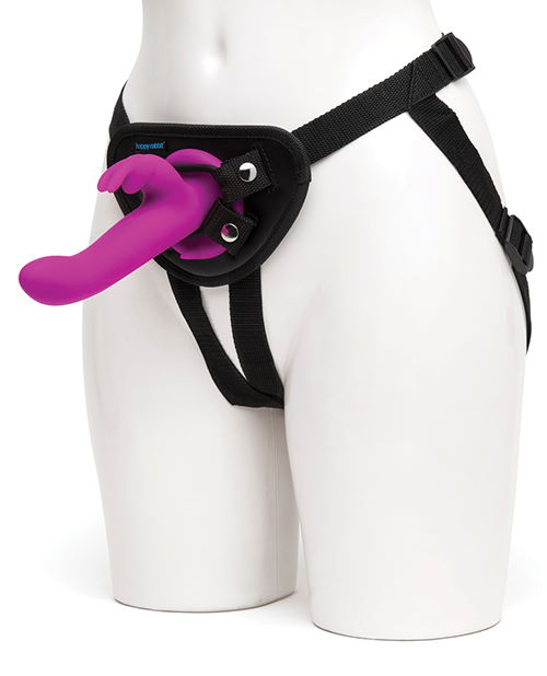 страпон женский rechargeable vibrating strap on harness set