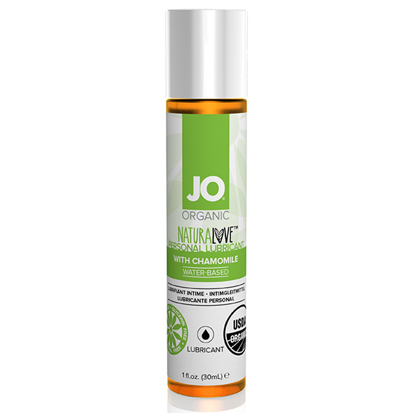 jo - organic naturalove lubricant органический лубрикант с ромашкой