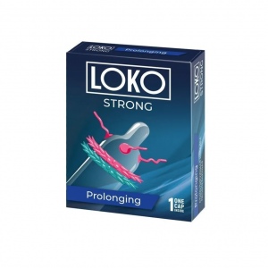 презервативы с усиками "loko strong с продлевающим эффектом", sitabella