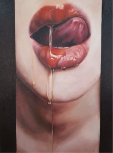 Эротическая картина "Искушение", Автор: Мусафирова Е.В.
