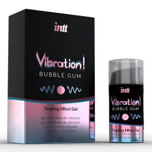 Жидкий вибратор "VIBRATION BUBBLE GUM", intt