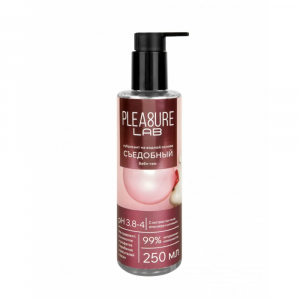 смазка на водной основе "бабл гам", pleasure lab