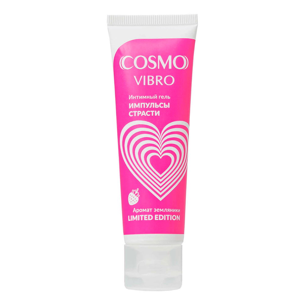 возбуждающий гель для женщин cosmo vibro aroma земляника