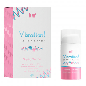 жидкий вибратор "vibration cotton candy new", intt