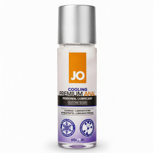 охлаждающая смазка для анального секса, jo premium anal silicone lubricant cool