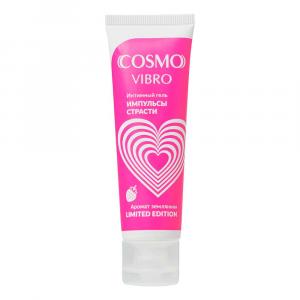 возбуждающий лубрикант для женщин cosmo vibro с ароматом "земляника", bioritm