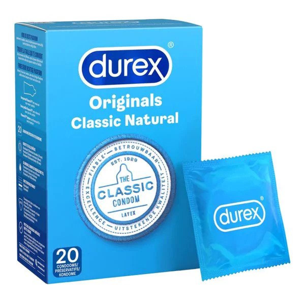 презервативы durex classic natural