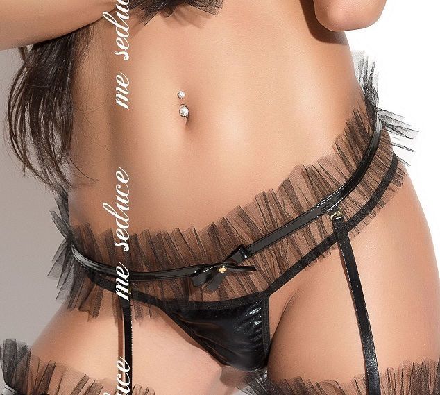 поясок garter belt 01 на талию от me seduce (по цветам)