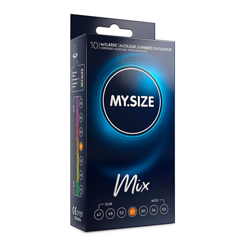 презервативы my.size mix размер 57
