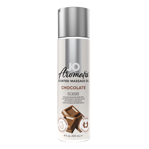 jo - aromatix scented massage oil chocolate – массажное масло с феромонами и афродизиаками