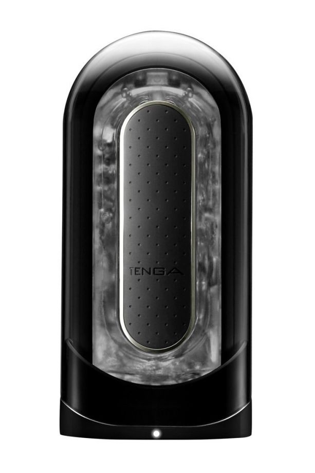 tenga мастурбатор flip zero с вибрацией черный