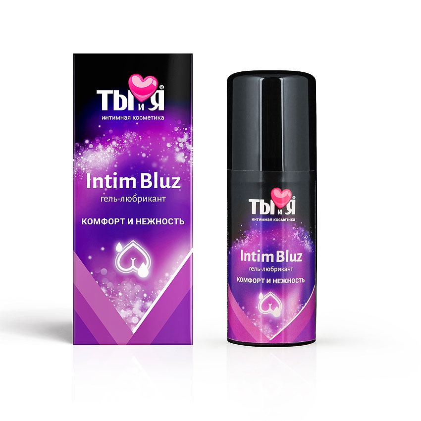 ты и я "intim bluz" анальная смазка на водной основе