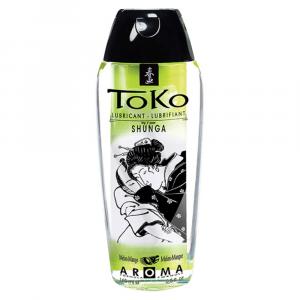 вагинальная смазка на водной основе со вкусом "дыня и манго" shunga toko aroma