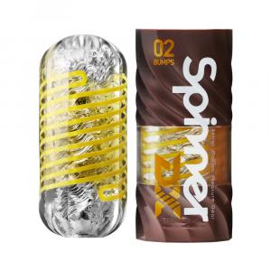 Многоразовый мастурбатор с эффектом вращения Tenga SPINNER DX 02 BUMPS