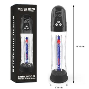 автоматическая гидропомпа с режимом мастурбации "water bath pump", canwin