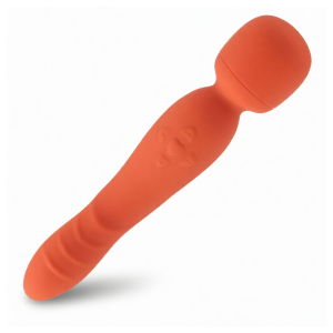 двойной вибратор-массажёр "orange av"