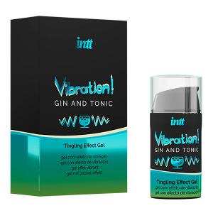 жидкий вибратор "vibration gin tonic", intt