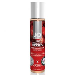съедобный лубрикант jo - strawberry kisses клубничный поцелуй