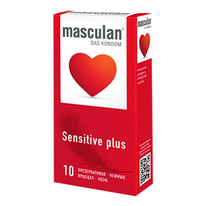 чувствительные презервативы masculan sensitive plus