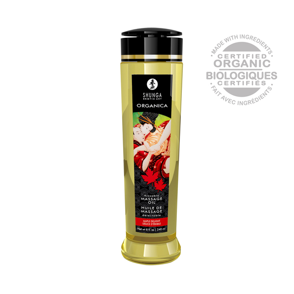 массажное масло massage oil organica maple delight кленовый сироп
