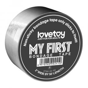 лента для бондажа без липкости для новичков "my first non-sticky bondage tape", lovetoy