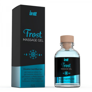 массажное масло (гель) с ароматом мяты "frost massage gel", intt