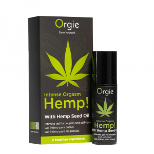 жидкий вибратор "hemp! intense orgasm", orgie