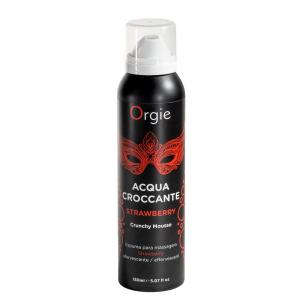 массажный мусс "acqua croccante strawberry", orgie