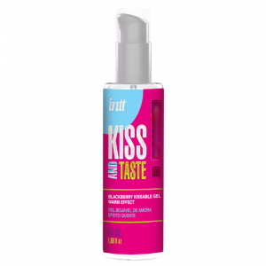 Интимный гель intt KISS AND TASTE с согревающим эффектом со вкусом ежевики