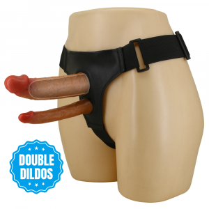 двойной мужской страпон "keaven", pretty love