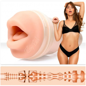 мастурбатор в тубе  "riley reid mouth", fleshlight