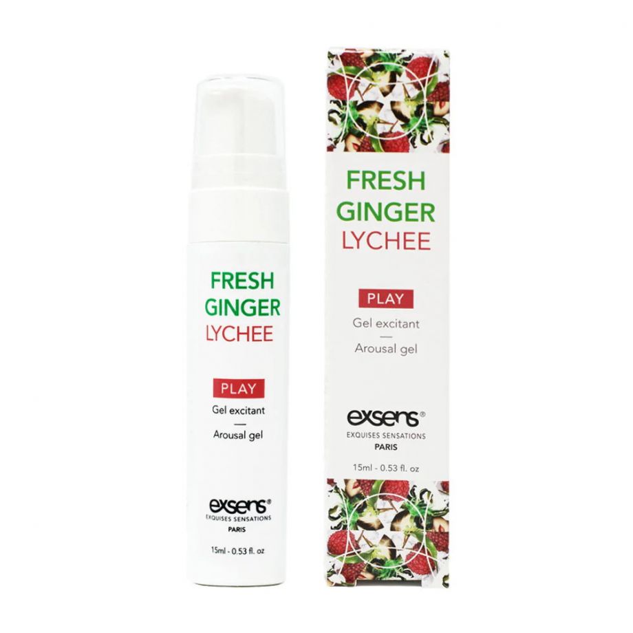 fresh ginger lychee cooling arousal gel возбуждающий гель имбирный личи