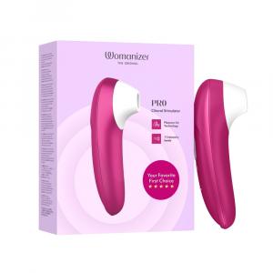 Вакуумный стимулятор клитора с удлинённой насадкой Womanizer Pro