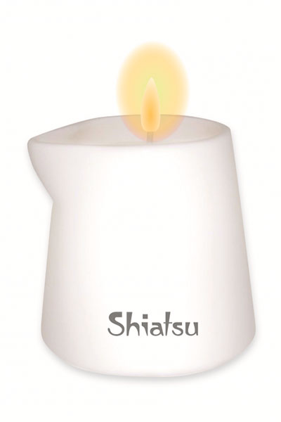 массажная свечка с ароматом сандала от «shiatsu»