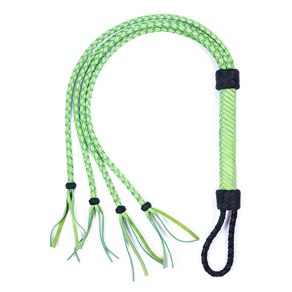 Плеть Афро из натуральной кожи