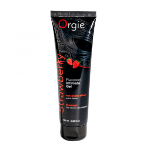 лубрикант с ароматом клубники "lube tube strawberry", orgie