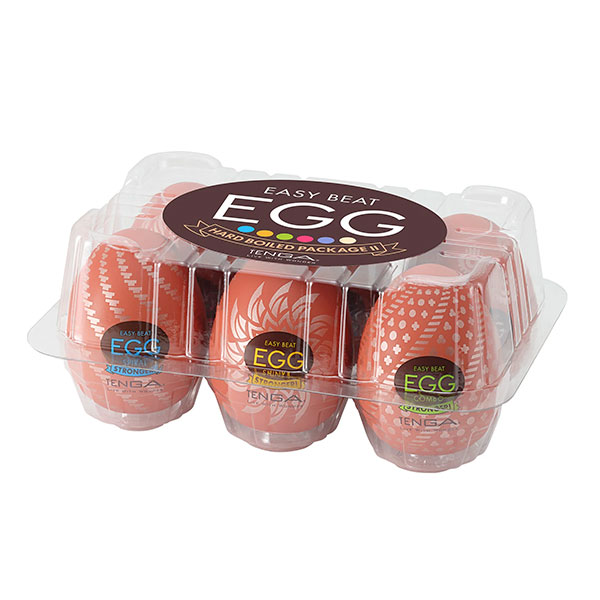 набор яиц tenga egg variety pack - hard boiled ii
