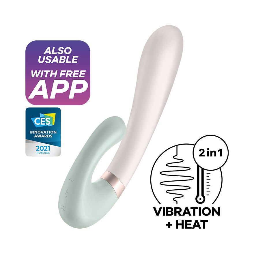 вибратор satisfyer heat wave с функцией нагрева