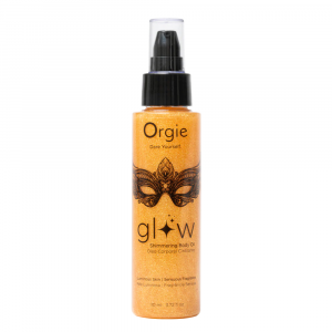 масло для тела с эффектом мерцания "glow - shimmering body oil", orgie