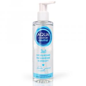 лубрикант на водной основе aqua comfort hot secret neutral