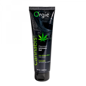 лубрикант с экстрактом каннабиса "lube tube cannabis", orgie