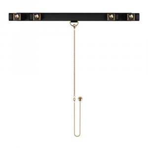 Распорка-бондаж Spreader Bar With Wrist And Ankle 2 с вагинальным шариком