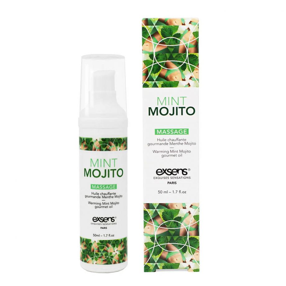 съедобное mint mojito warming intimate massage oil