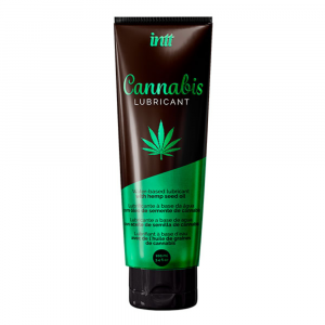 смазка на водной основе с маслом семян конопли "cannabis lubricant", intt