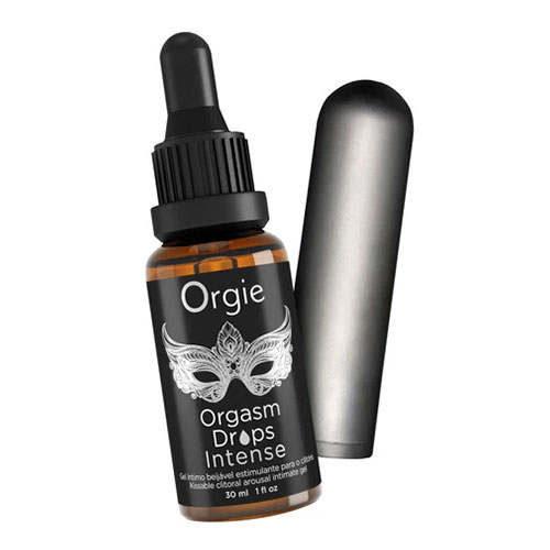 набор: возбуждающие капли на клитор + вибропуля orgie orgasmic bullet
